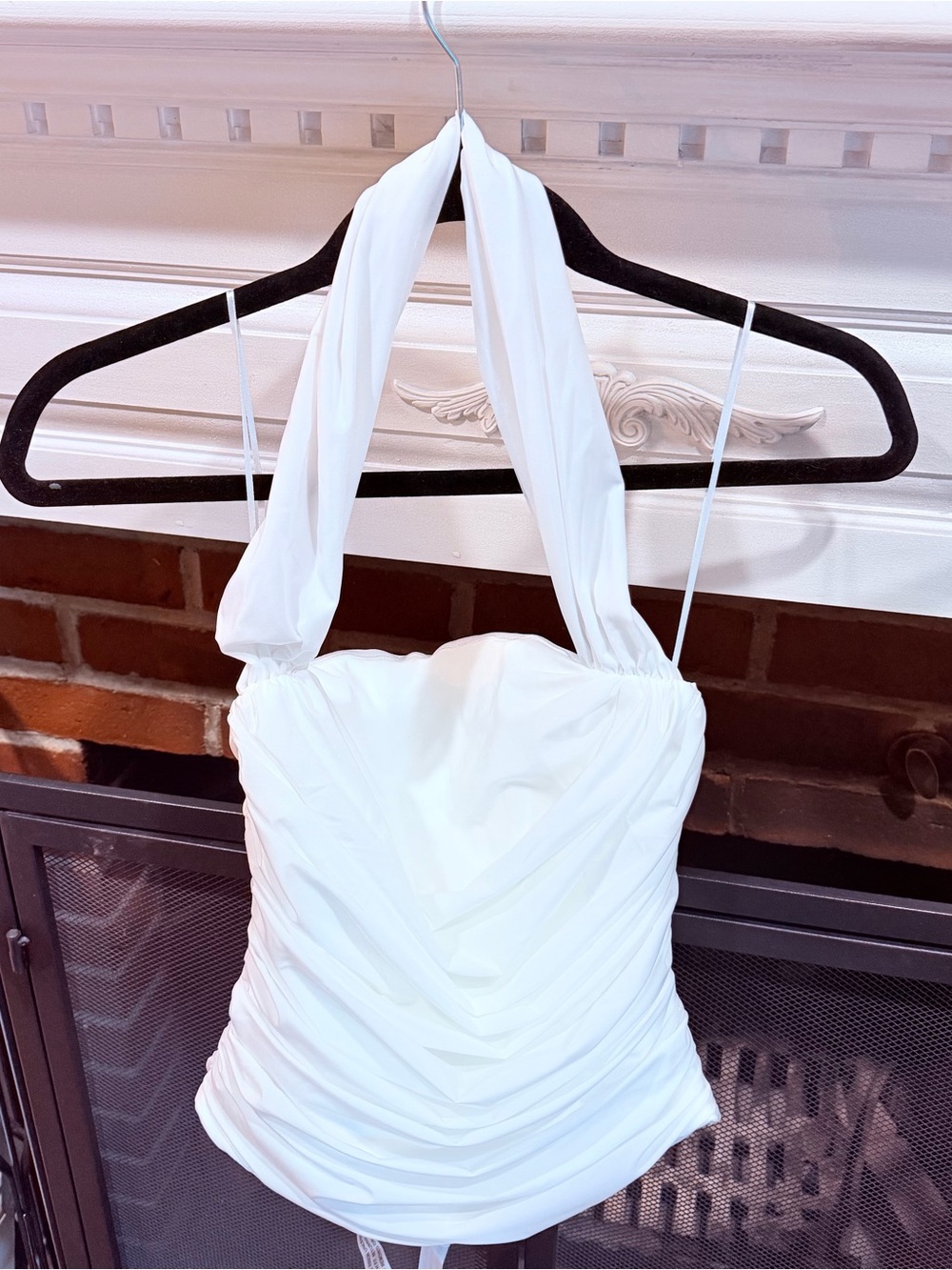 NWT LEAU Taormina Halter Corset Top